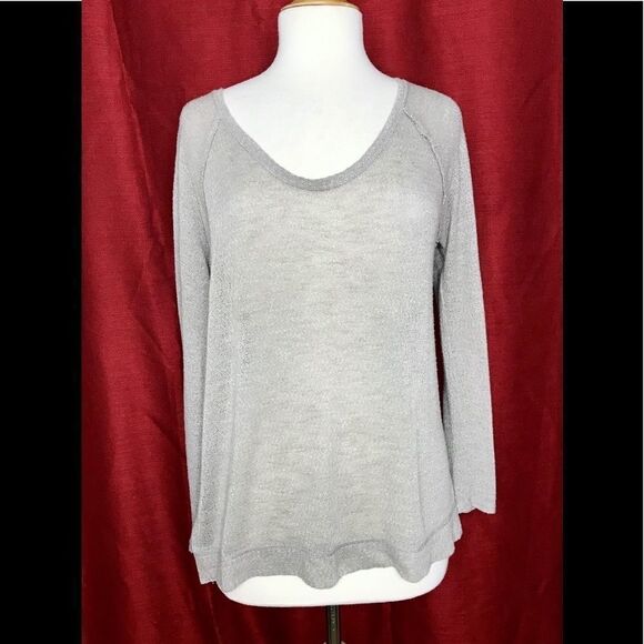FP Beach high low long sleeve top Small - Picture 1 of 7